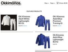 Tablet Screenshot of okkimonos.com
